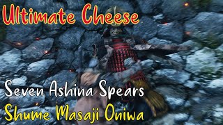 Seven Ashina Spears - Shume Masaji Oniwa Easiest Method Possible, Sekiro.