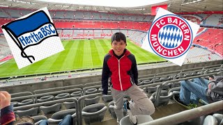 Bayern Munich vs Hertha BSC Stadiumvlog 🏟️ | The fight for the title remains exciting ! | Pippo11