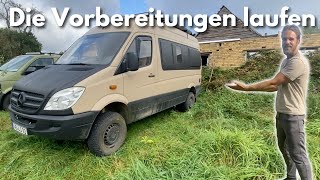 Sprinter Umbau vor der (Ab)Reise 🌍 - Ladebooster D+ Signal | Abwassertank