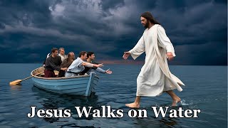 5 Lessons From Jesus Walks On Water: Jesus' Miracle