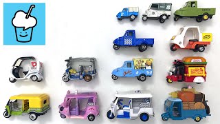 Three Wheeler Tuk Tuks toys collection tomica