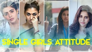 single girls attitude mashup status Telugu in all girls mashup