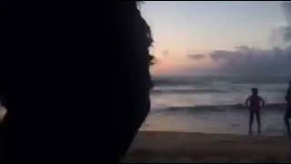 Mathara polhena beach sunrise #natural #nature #resources #beachvibes #timelapse