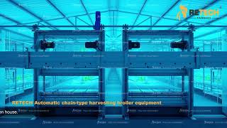 New-style H Type Broiler Cage, Multi-tier Chicken Cage System - RETECH Farming