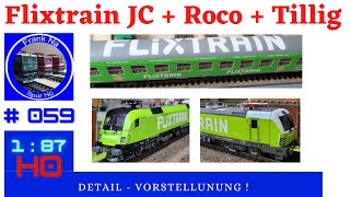 Flixtrain im Modell - Loks und Wagen im Test