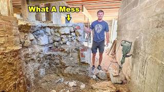 Restoring A $7,000 Mansion: Rebuilding The Basement Entrance (Pt. 1)