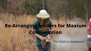 Beekeeping: Re-Arranging Feeders for Max Consumption |4 year Queen update.