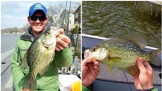 Crappie Fishing with Live Bait and Bobbers in WI