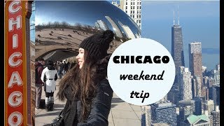 ✈️VLOG✈️ A weekend in CHICAGO: Cloud Gate, Route 66, Deep dish pizza, Transportation, Skydeck...