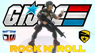 Unboxing and Playing with the G I  Joe Classified Series Rock and Roll Action Figure