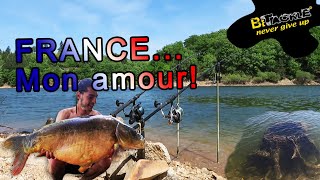 Betackle carpfishing in Francia, specchi over! Amazing fishing trip in France!