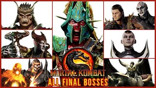 MORTAL KOMBAT ALL FINAL BOSSES (2024)