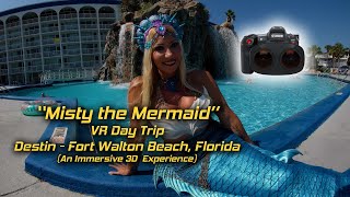 Misty the Mermaid" - A VR Day Trip (8K 3D VR180)