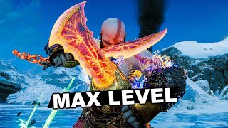 God of War Ragnarok - WAR GOD ARES BERSERK BUILD Deleting Bosses Gameplay (NO DAMAGE / GMGOW) 4K PS5