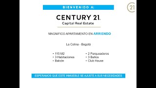 CENTURY 21 - Capital Real Estate - Apartamento en Arriendo -  La Colina - Bogotá