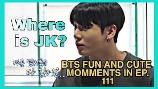 RUN BTS Cute and Funny moments in Ep.111 (eng sub)