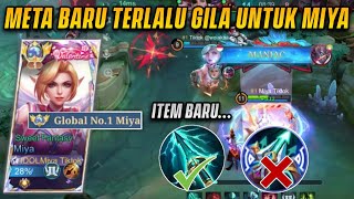 GILA ITEM RUSAK! MIYA SKY PIERCER! MUSUHNYA MAU NGELOCK GW! MALAH DIA YANG KENA MENTAL! | MLBB