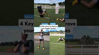 4 Key Areas to help improve your Rugby Tackles - Do you work on all 4?