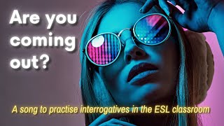 Study QUESTIONS with this upbeat EDM song in ESL class