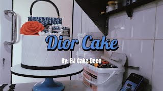 Dior Cake Design