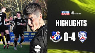 Bannsiders dominate on the road! | Loughgall 0-4 Coleraine | #sportsdirectprem