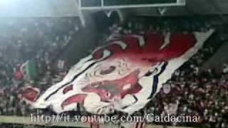 Bari - Mantova - 03/10/08 - Coreografia Ultras Bari