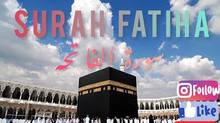 Surah Fatiha Tilawat | Recitation Surah Fatiha | #islam #dawah #sunnah #deen #qirat #quran #tilawat