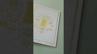 Royal & Exclusive Hardbound Invitation Card With Floral Print | Jimit Card | 1531RJTReel