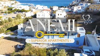 ANEMI Superior Apartments, LEROS island. (Greece). Panteli, Leros. Grecia fullHD video 1080.