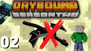 Killing the Dragon and Getting Wings! DayBound Season 2, Episode 2. #minecraft