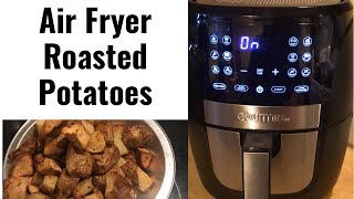 Air Fryer Roasted Potatoes // Cook with Me // Learning how to use an air fryer