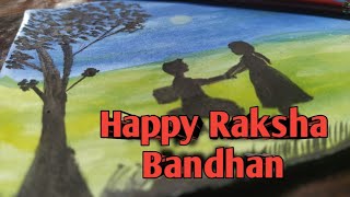 Happy Raksha-Bandhan❤️ || How to draw Raksha-Bandhan drawing || @Nidabaig Sketches