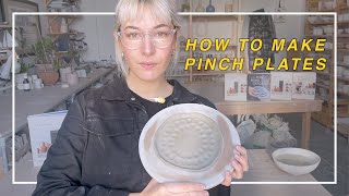 You can make these plates at home without a pottery wheel