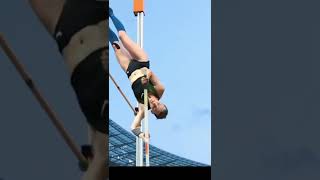 Slow Motion Pole Vaulting By SIDOROVA #shorts