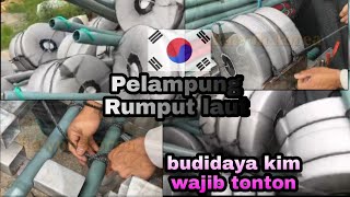 ~SEPERTI INI BENTUK PELAMPUNG BUDIDAYA RUMPUT LAUT KOREA DAN CARA BUATNYA