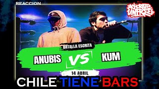 ✍️ANUBIS VS KUM //REACCIÓN CHILE IN THE HOUSE! WOOU (COPA BURGERMANIA 🏆)