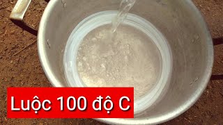 Luộc dây cước phát cỏ