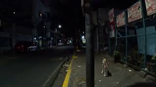 Walking MH Del Pilar Street middle of the night