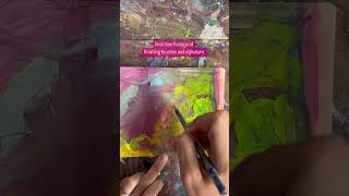 Real time abstract painting