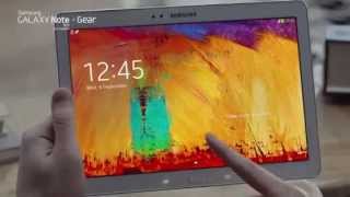 Samsung GALAXY Note 10.1 + Gear Official Commercial