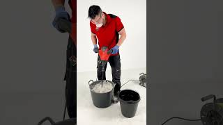 Rubi Rubimix-9 Supertorque Mortar Mixer in Action!