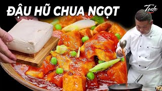 ĐẬU HŨ XỐT CHUA NGỌT | Homemade Tofu | Món Ngon Dễ Làm | Thập Phương Mỹ Vị | Ẩm Thực Trung Hoa