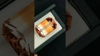 Beautiful bi colour topaz available for sale Weight 97.50 carats #viral #youtubeshorts #shorts