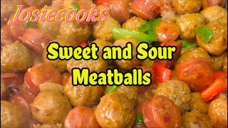 Sweet and Sour Meatballs na pasok sa budget na babalik balikan mo sa sarap! @josiecooks