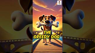 The Greedy Dog: A Tale of Loss and Regret | Moral Story for Kids.