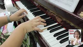 Tutorial: How to play Snowflake Rag page 41 of Piano Adventures Lesson Book Level 3A