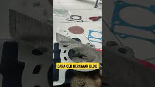 Cara cek kerataan blok simple#tips #tutorial #viral