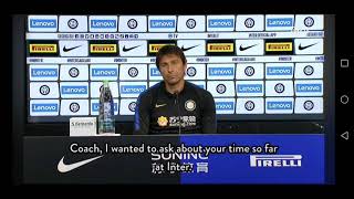 A.Conte: "INTER non-plus-ultra delle scelte difficili. Io pronto ad abbattere i muri con la testa!"