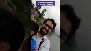 Boating and horse riding at Mirik lake #Darjeeling #westbengaltourism #toursandtravels #ytshorts