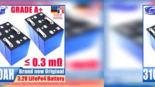 1-16pcs 3.2V 310Ah LifePO4 battery 12V 24V 48V sui